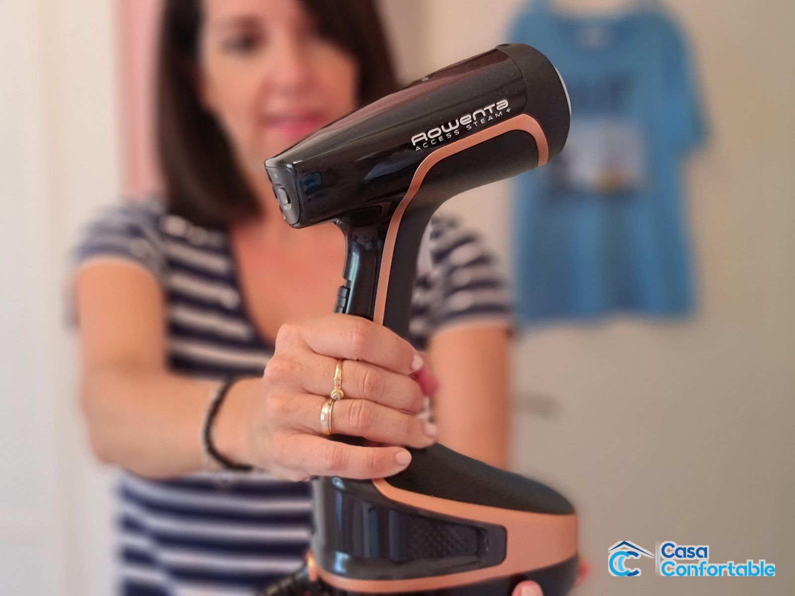 test plancha vertical Rowenta