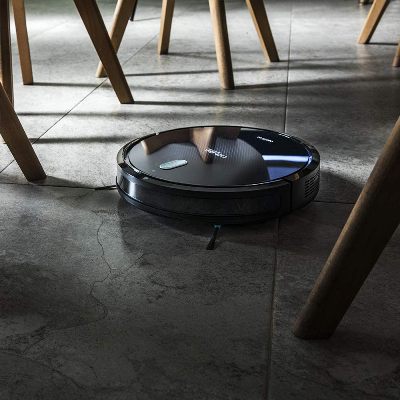 Robot aspirador Conga visto desde arriba