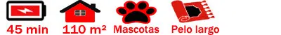 Características aspirador escoba AEG CX7