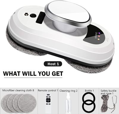 Robot limpiacristales Chovery accesorios