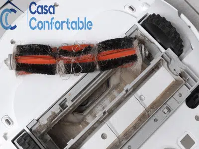 rodillo de un robot aspirador para mascotas