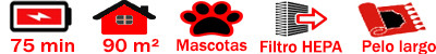 Robot aspirador Roomba i7 iconos