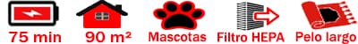 características Roomba j7
