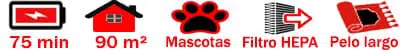 características Roomba j7
