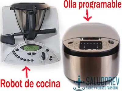 Robot de cocina vs olla programable