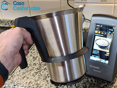 Probando Robot de cocina