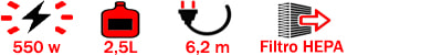 Rowenta Compact Cyclonic características