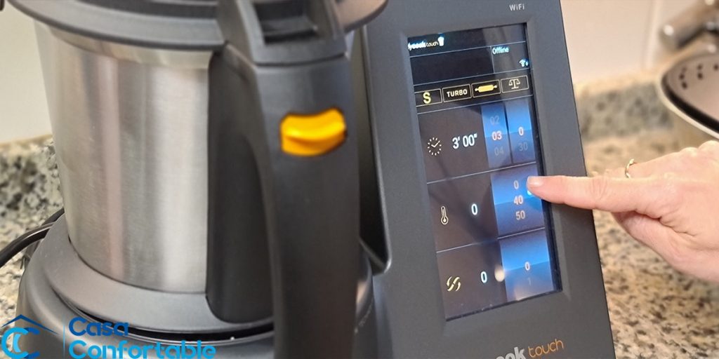 Utilizando funciones Taurus Mycook Touch