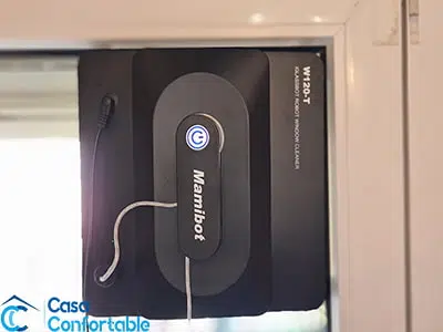 Robot limpiacristales esquinas Mamibot