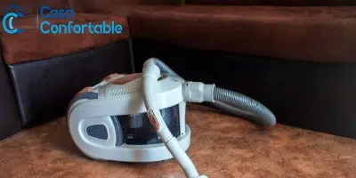 Aspiradora de trineo con manguera para suelo, muebles y tapicería