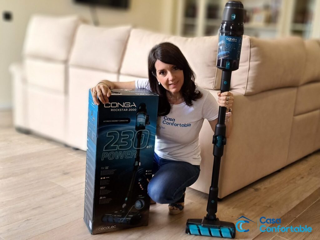 Cecotec Conga Rockstar 2000 Ultimate ErgoWet probada por CasaConfortable en un hogar con mascotas