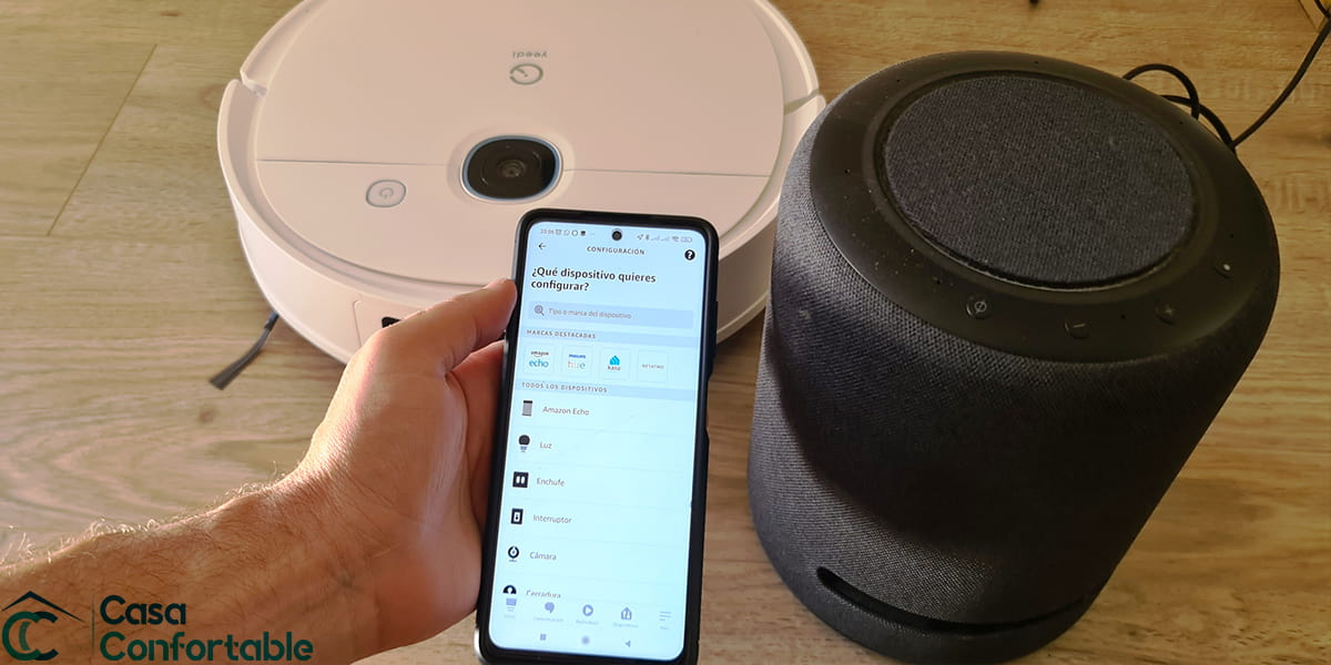 Robot fregasuelos Yeedi Vac 2 pro Alexa
