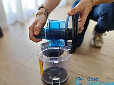 Capacidad de la aspiradora Amazon Basic