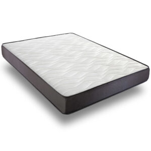 Colchón Home Heavenly TOC 15 con superficie blanca y lateral gris oscuro