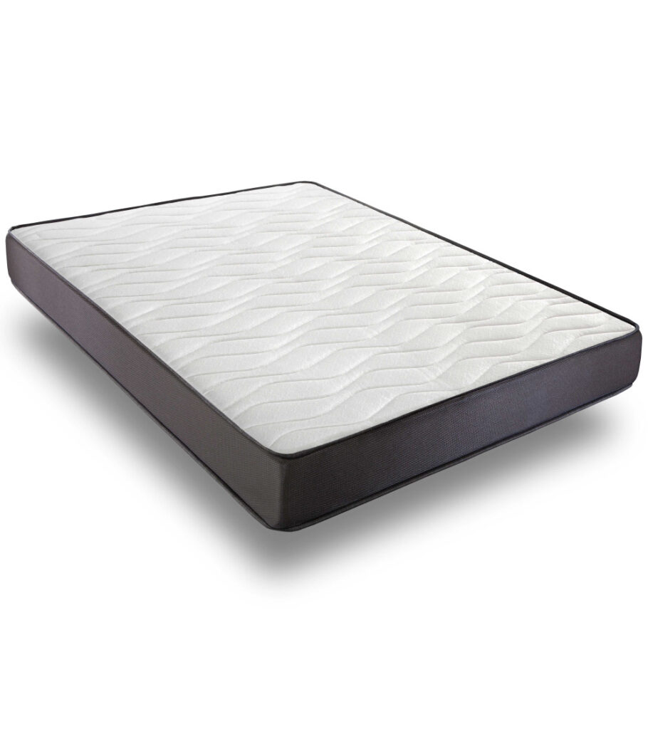 Colchón Home Heavenly TOC 15 con superficie blanca y lateral gris oscuro