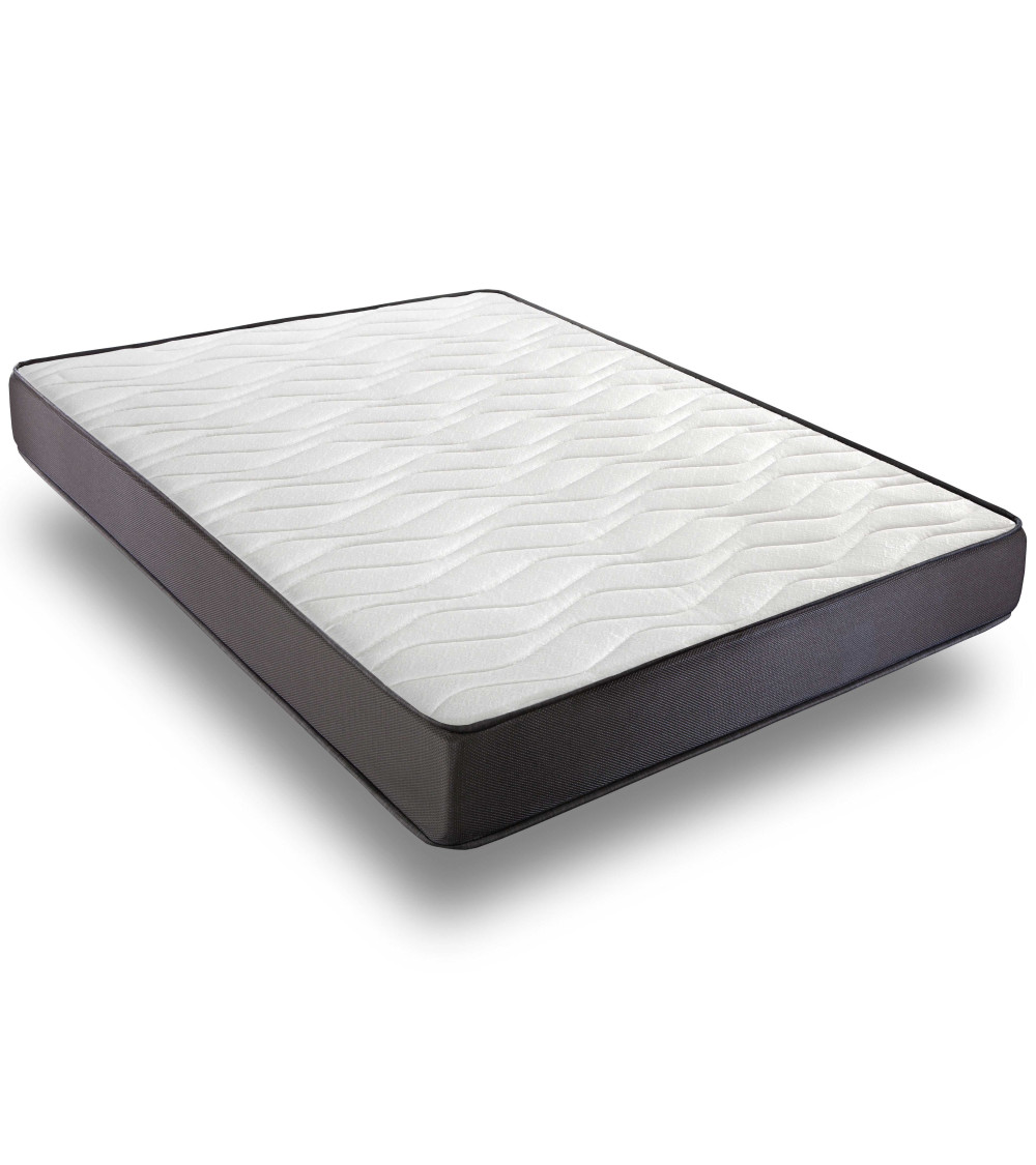 Colchón Home Heavenly TOC 15 con superficie blanca y lateral gris oscuro