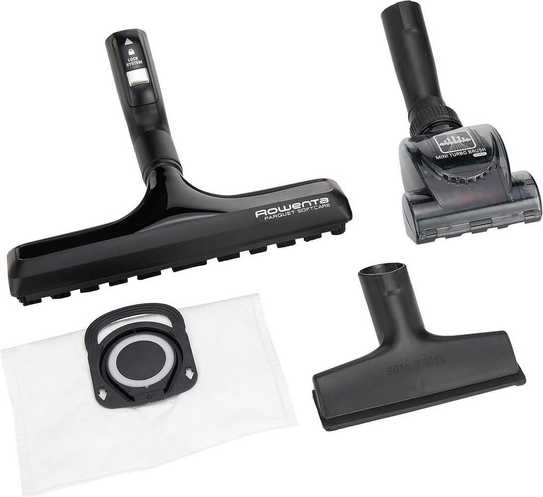 Accesorios y bolsa de la Rowenta Silence Force Effitech RO7473EA