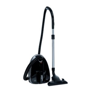 Aspiradora con bolsa Nilfisk Select Pet Care 128390027 negra y plata con tubo y cepillo