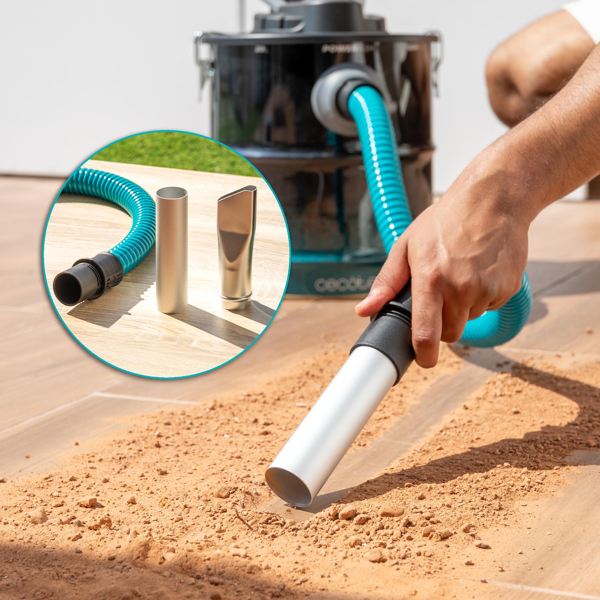 Cecotec Conga Ash 4000 Home con su manguera y boquillas