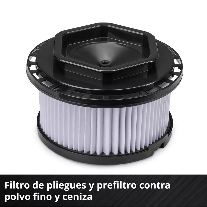 Filtro plegado y prefiltro del Einhell TC-AV 1830 D
