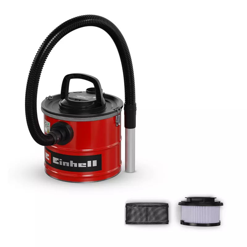 Einhell TC-AV 1830 D con manguera, tubo, prefiltro y filtro plegado