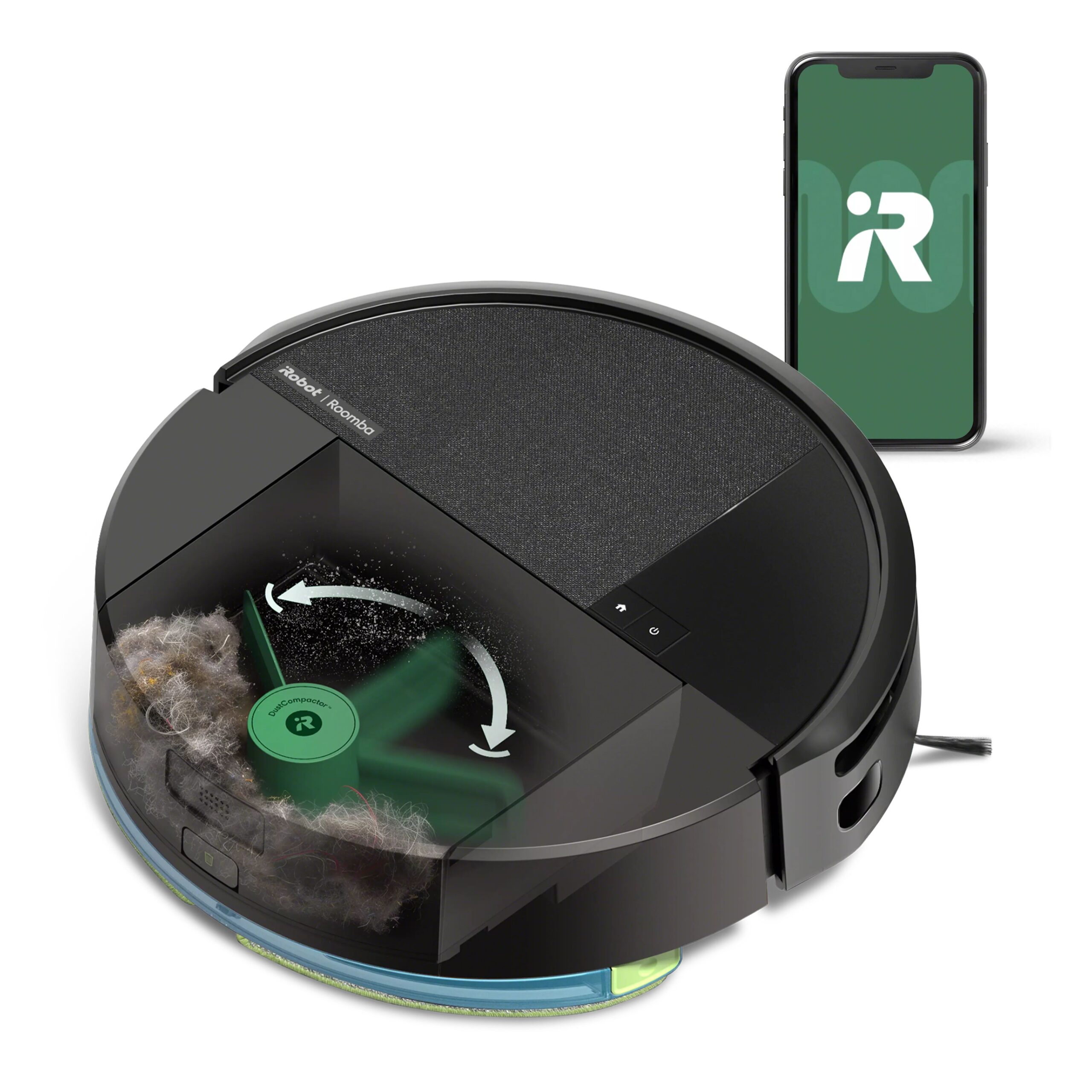Sistema de compactación de polvo del Roomba 205 DustCompactor