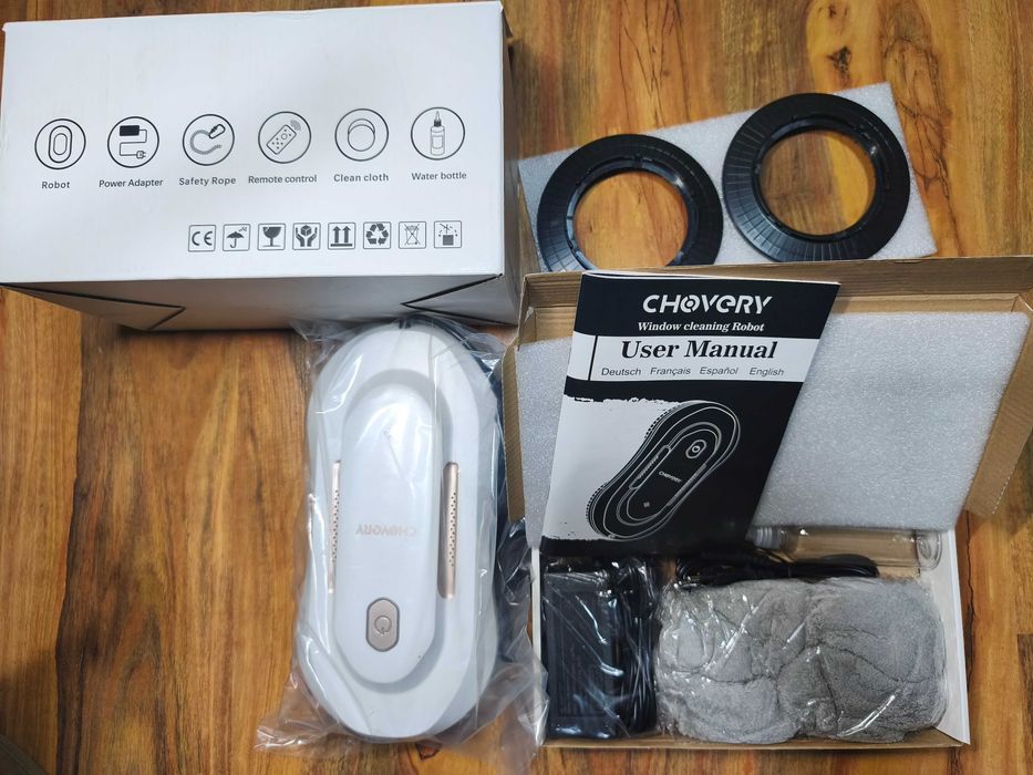 Contenido real de la caja del CHOVERY CL-3
