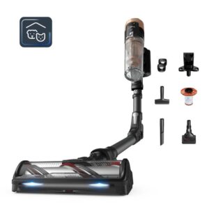 Rowenta X-Force Flex RH9B74WO y los accesorios Animal Care incluidos