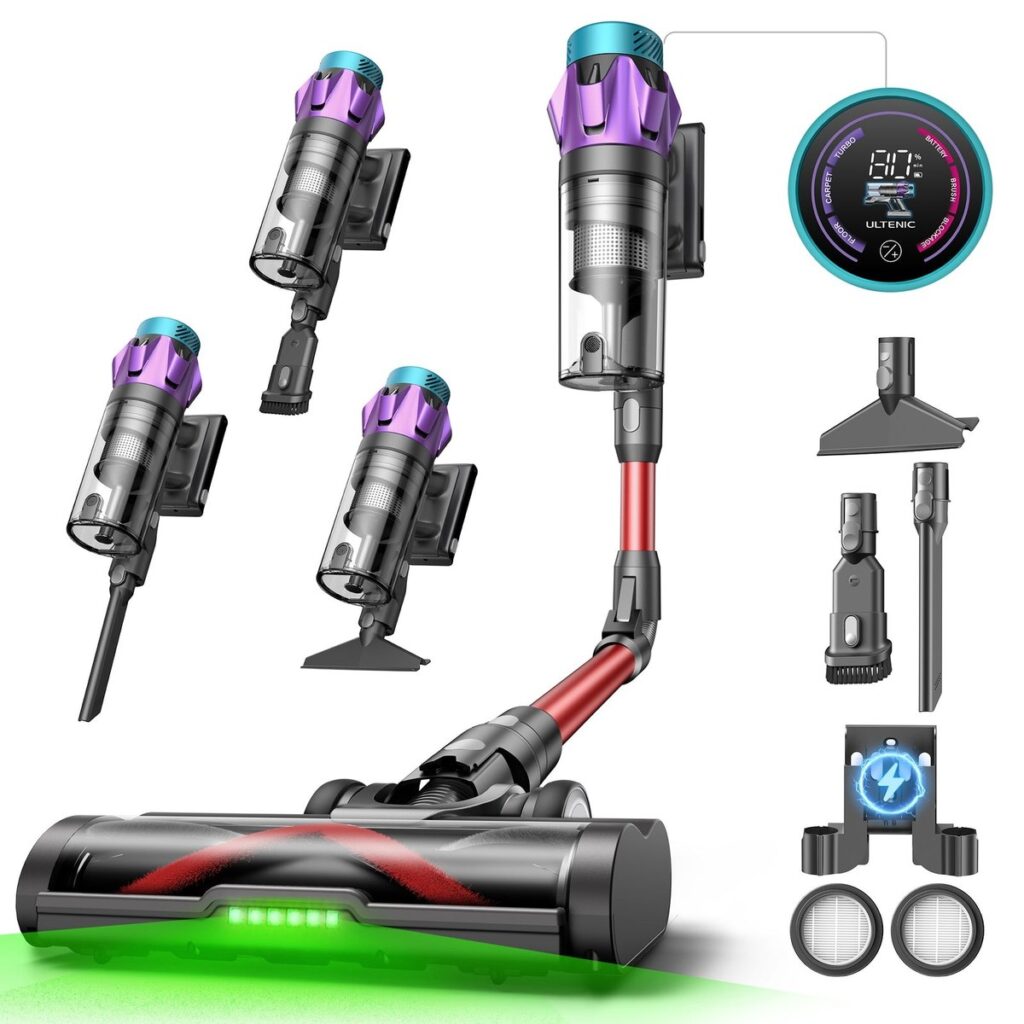 Ultenic U18 PowerPro con tubo plegable, cabezal y accesorios